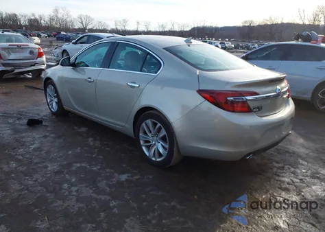 2014 Buick Regal Turbo/E-Assist Premium I z USA, uszkodzony, nr VIN 2G4GN5EXXE9293269
